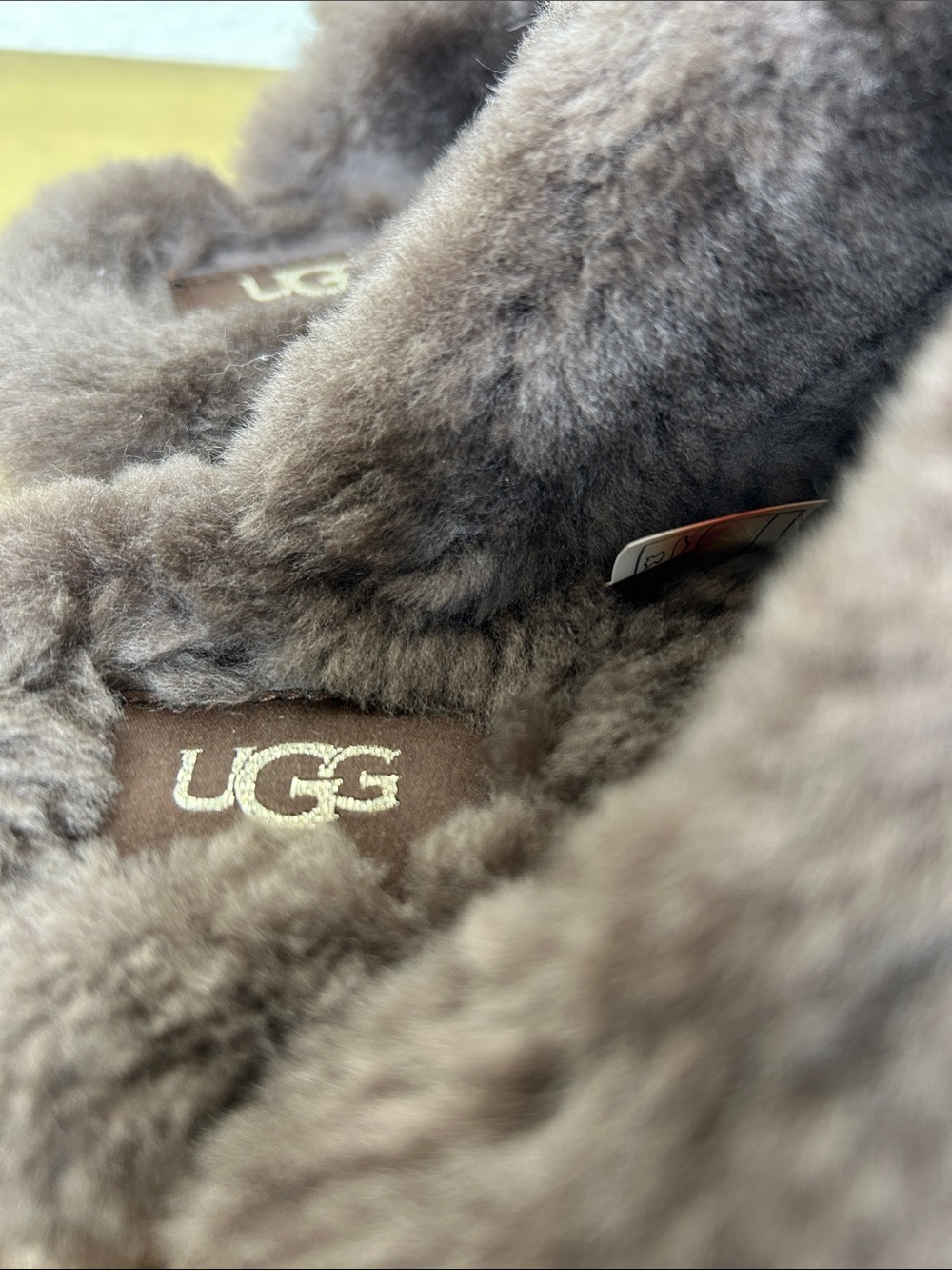 UGG Women's Chestnut Faux-Fur Slide Slippers - Brown - Picture 4 of 8